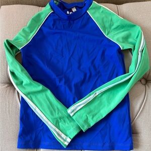 Boden Blue and Green Sun-Safe Top